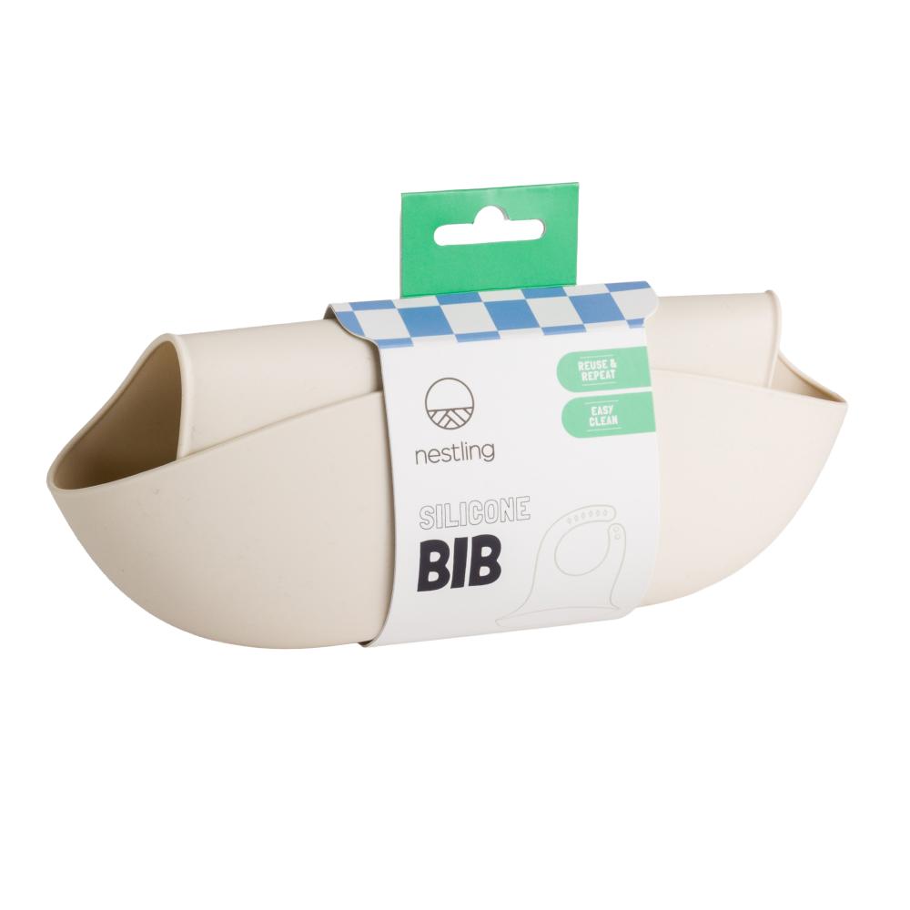 Silicone Bib - Oat