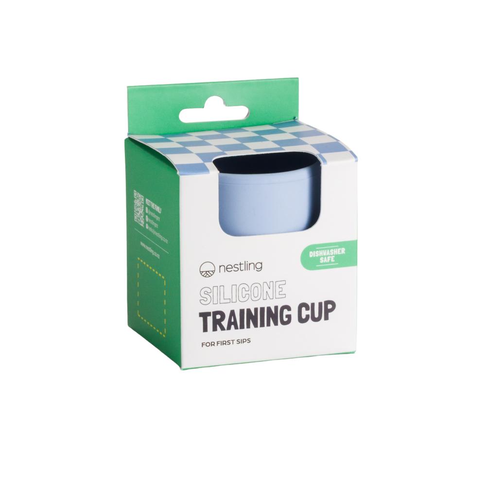 Silicone Training Cup - Dusty Blue