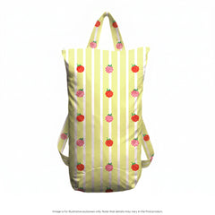 Large Swim Wet Bag - Lemon Striped Raspberries