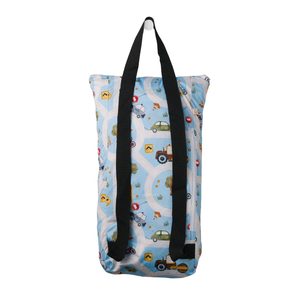 Large Swim Wet Bag - Road Works