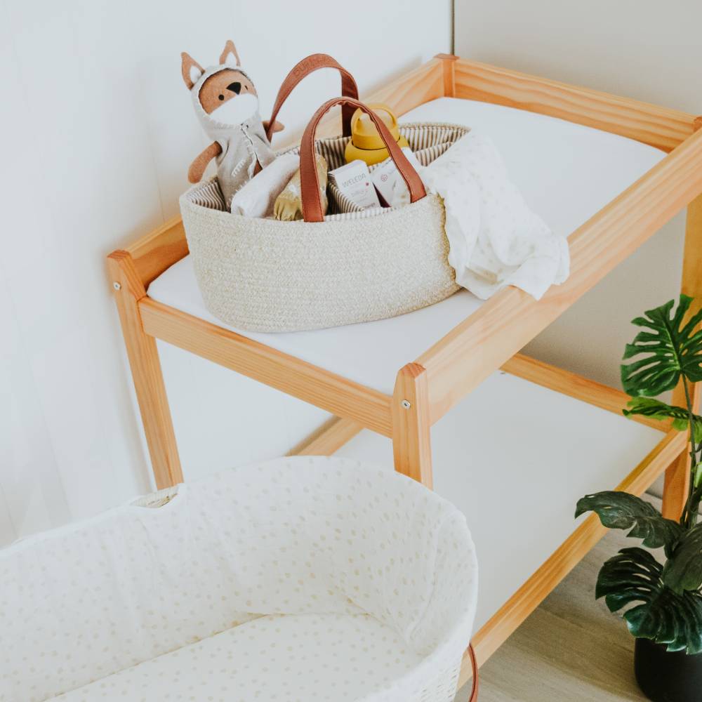 Nappy Caddy - Dark Natural Melange
