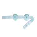 Blue Elastic Band for Ear Muffs on a white background