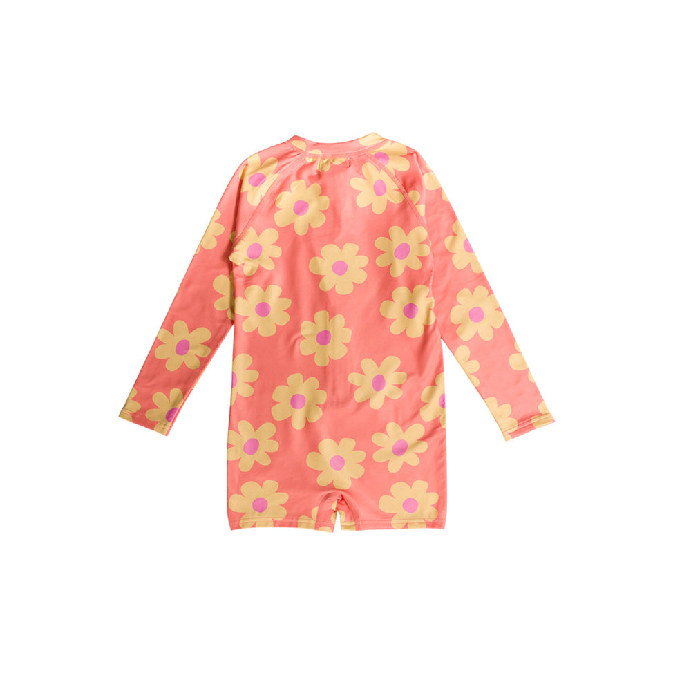 Neon Brushed Extra Shortie Swimsuit Half Zip - Pop Daisy