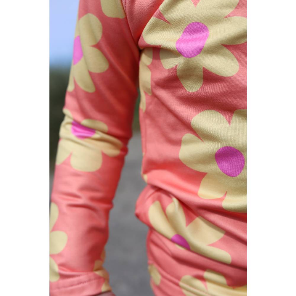 Neon Brushed Rashie - Pop Daisy
