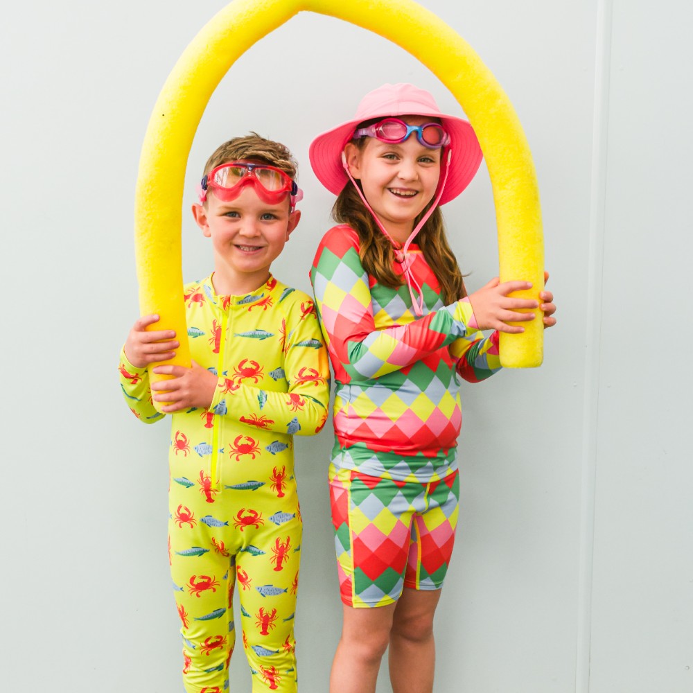 Neon Brushed Rashie - Pop Daisy