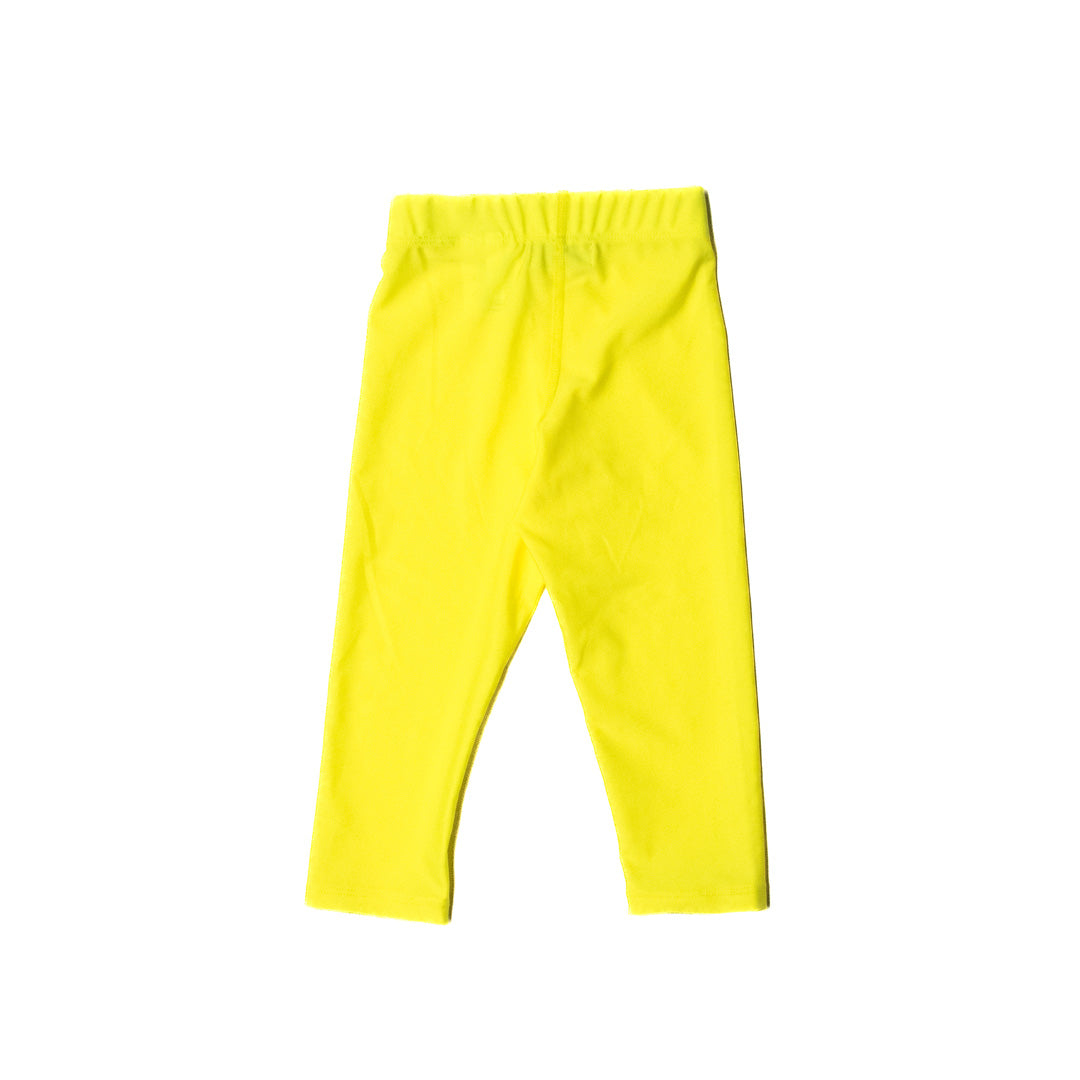 Neon Swim Leggings - Neon Yellow
