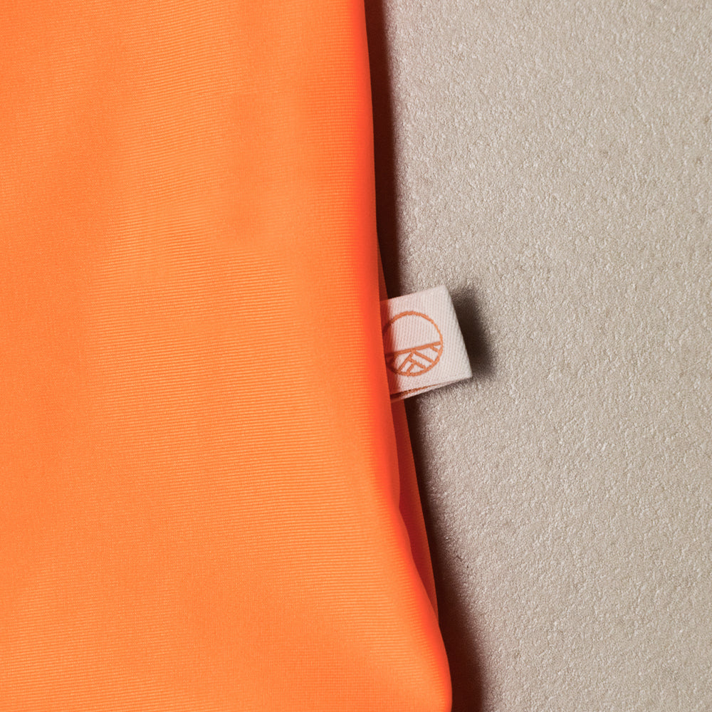 Neon Swim Rash Vest - Neon Orange