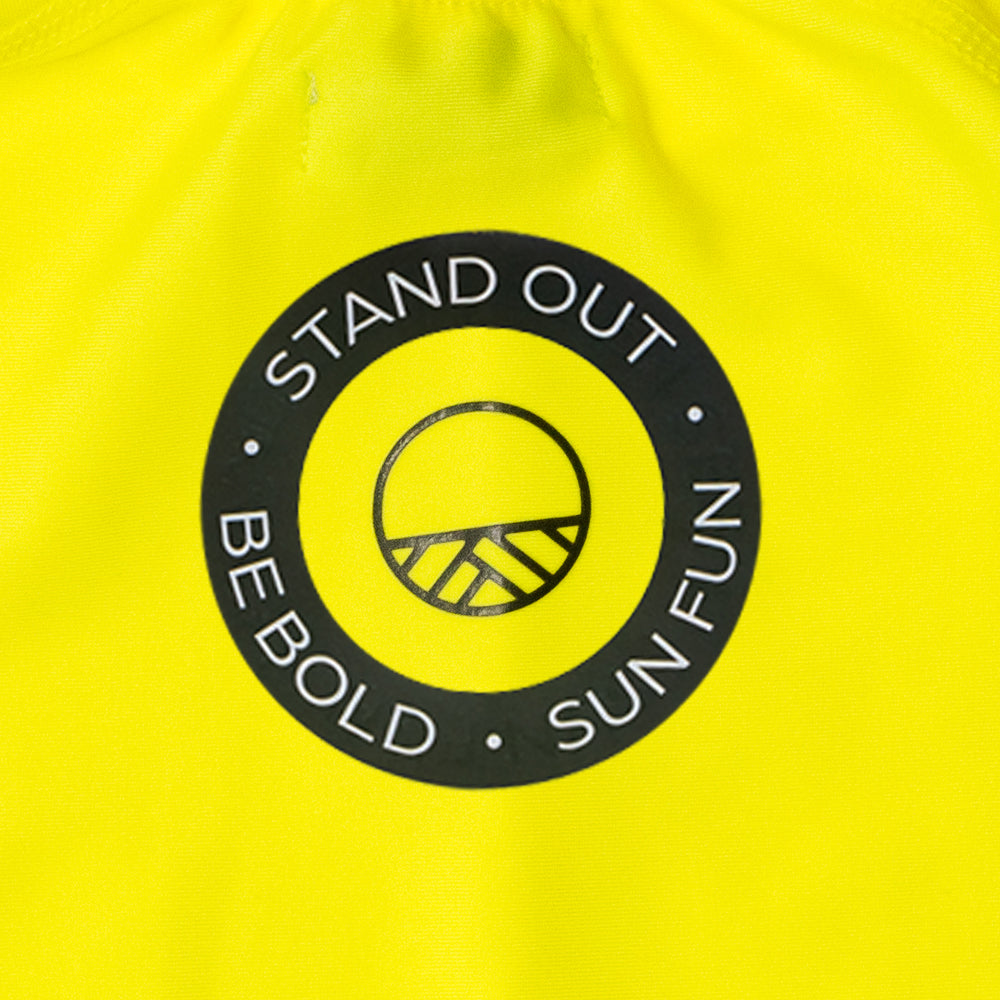 Neon Swim Rash Vest - Neon Yellow
