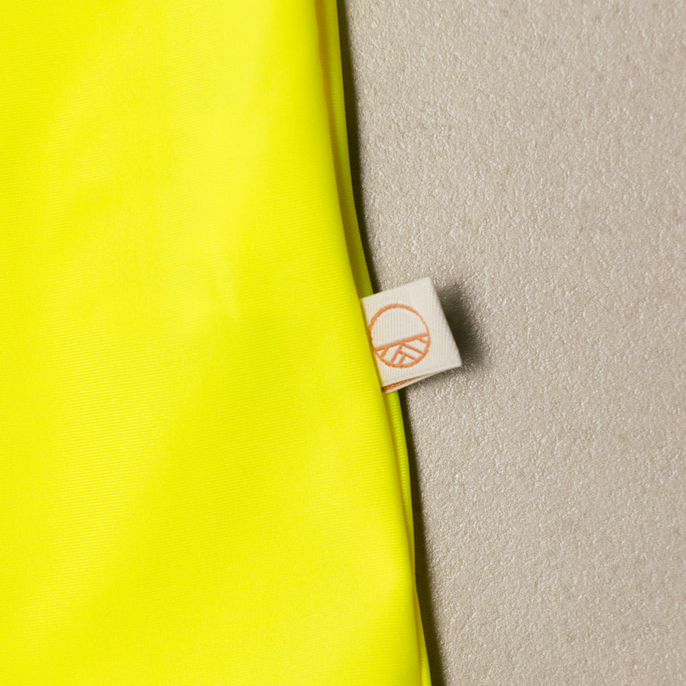 Neon Swim Rash Vest - Neon Yellow