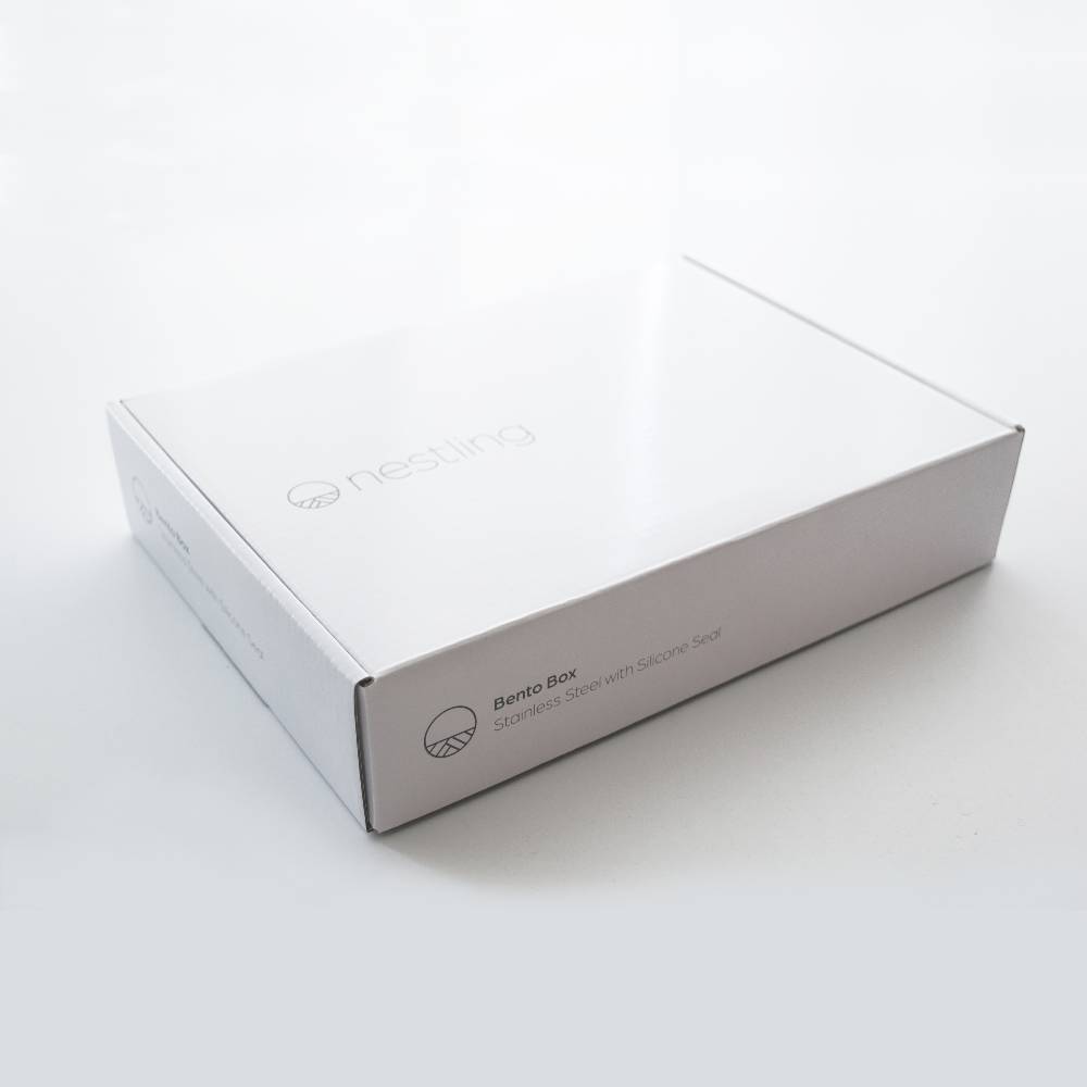 Stainless Steel Bento Box - Clear