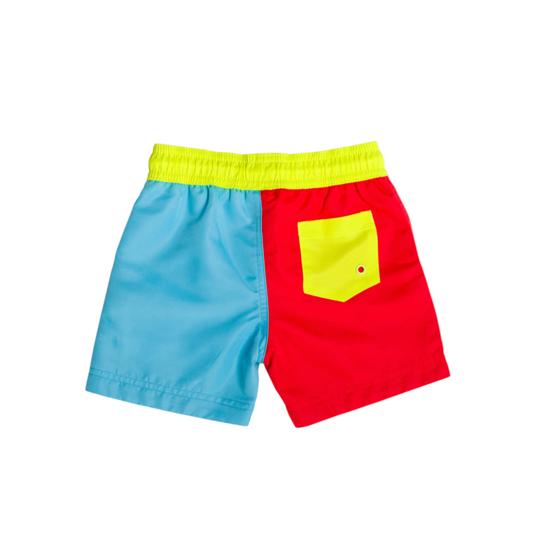 Boardies - Red/Aqua