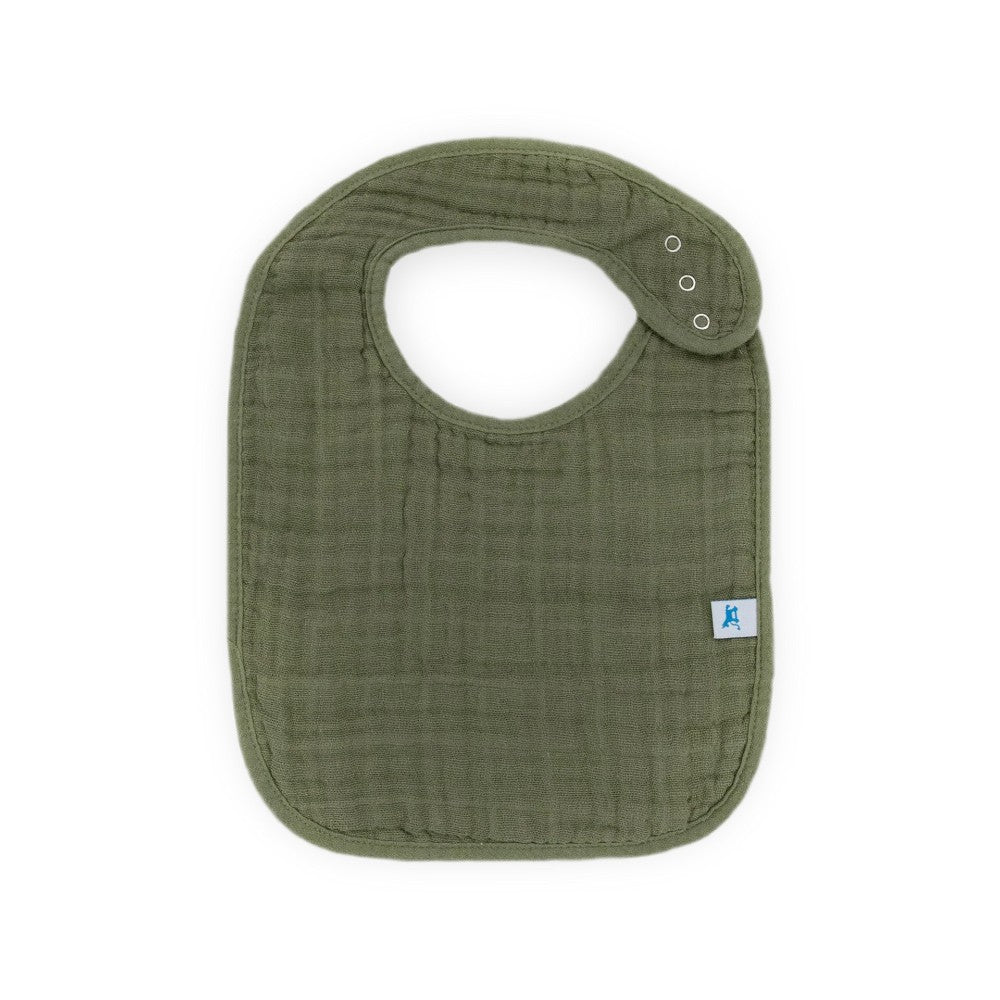 Muslin Classic Bib 3pk - Fern V2
