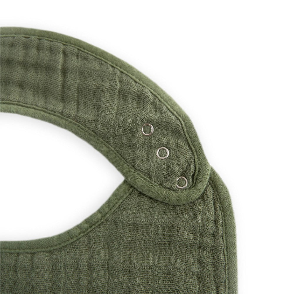 Muslin Classic Bib 3pk - Fern V2