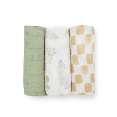 Muslin Swaddle Gift Set - Desert Night Set