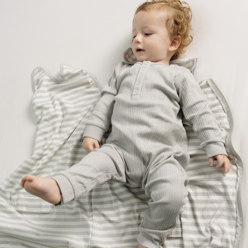 3 Seasons Side Zip Sleeping Bag - Pebble