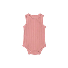 Merino Cotton Singletsuit - Dusk Marl