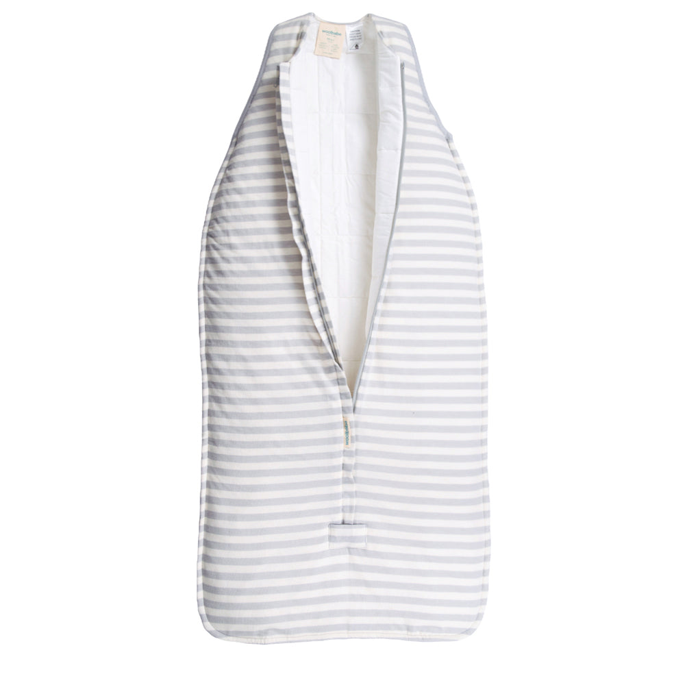 Duvet Front Zip Sleeping Bag - Pebble