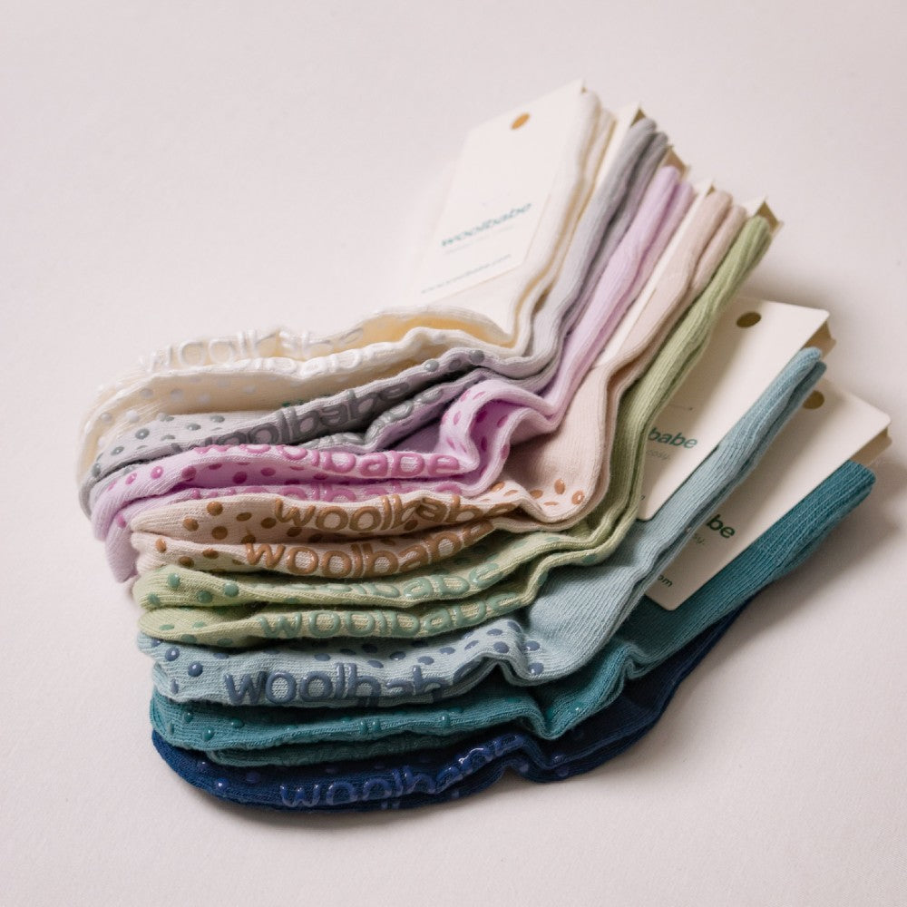 Merino Cotton Sleepy Socks - Buttercup