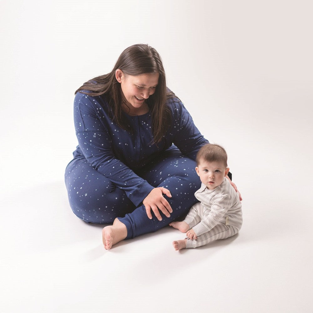 Relax! Merino Cotton Lounge Pants - Tekapo Stars