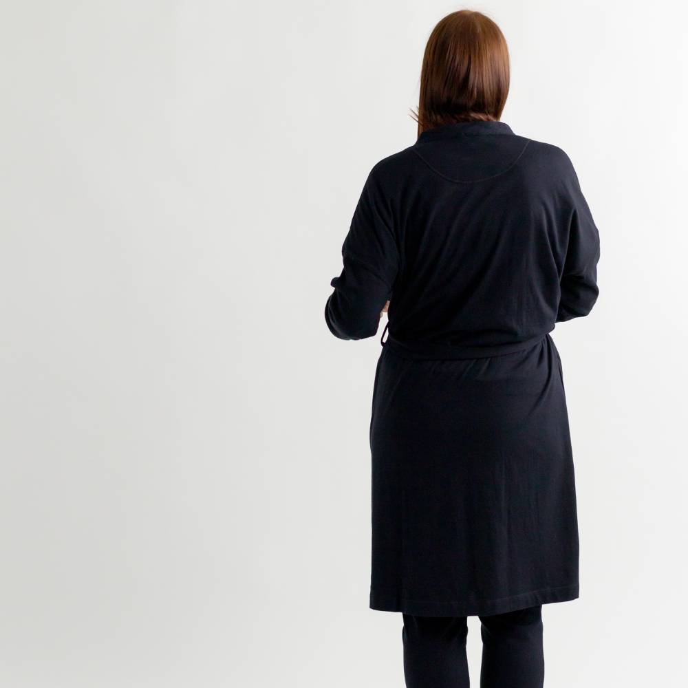 Relax! Merino Cotton Robe - Solid Night