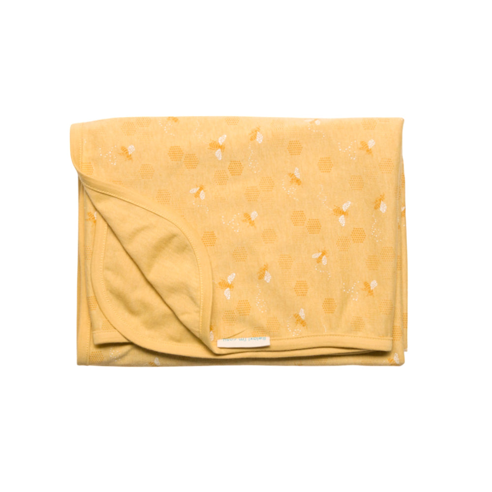 Merino Cotton Swaddle Blanket - Buttercup Bees
