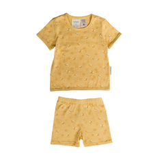 Merino Cotton Summer Pyjamas - Buttercup Bees