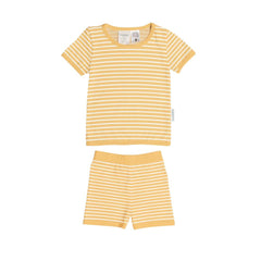 Merino Cotton Summer Pyjamas - Buttercup