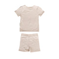 Merino Cotton Summer Pyjamas - Dune