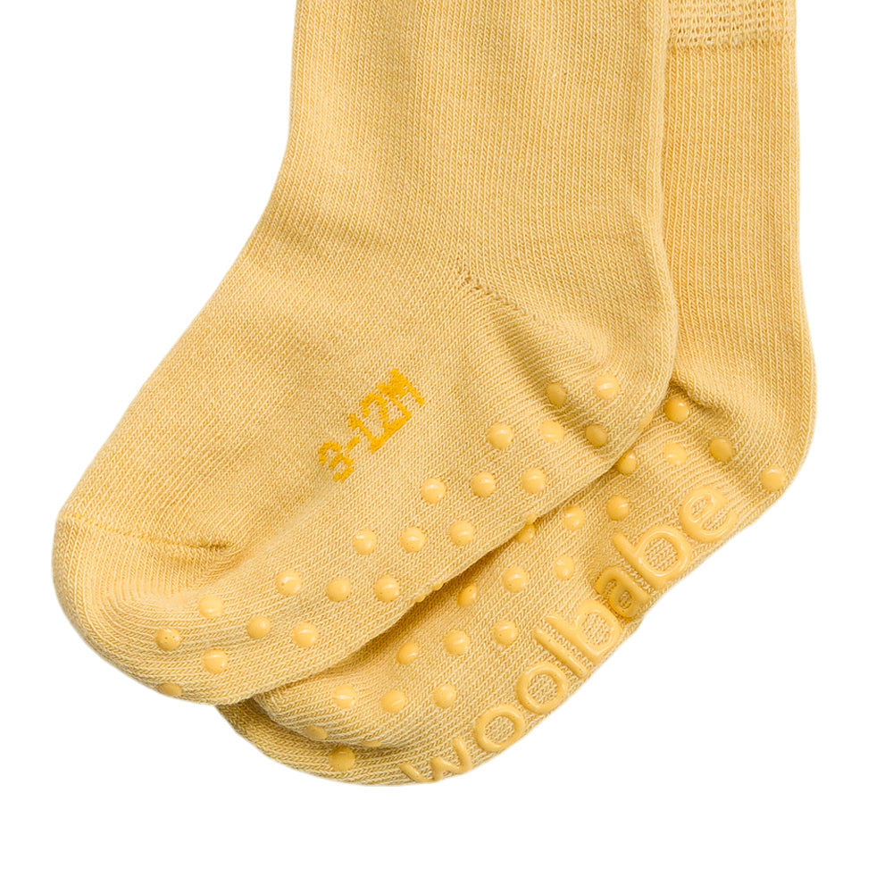 Merino Cotton Sleepy Socks - Buttercup