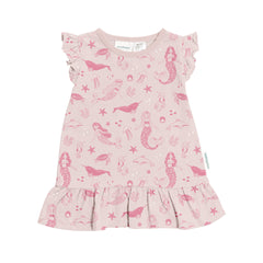 Merino Cotton Summer Nightie - Shell Mermaids