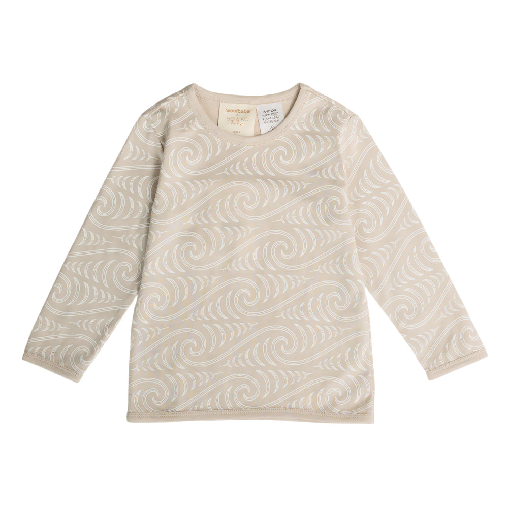 Merino Cotton Winter Pyjamas - BO & KO - Ngaru