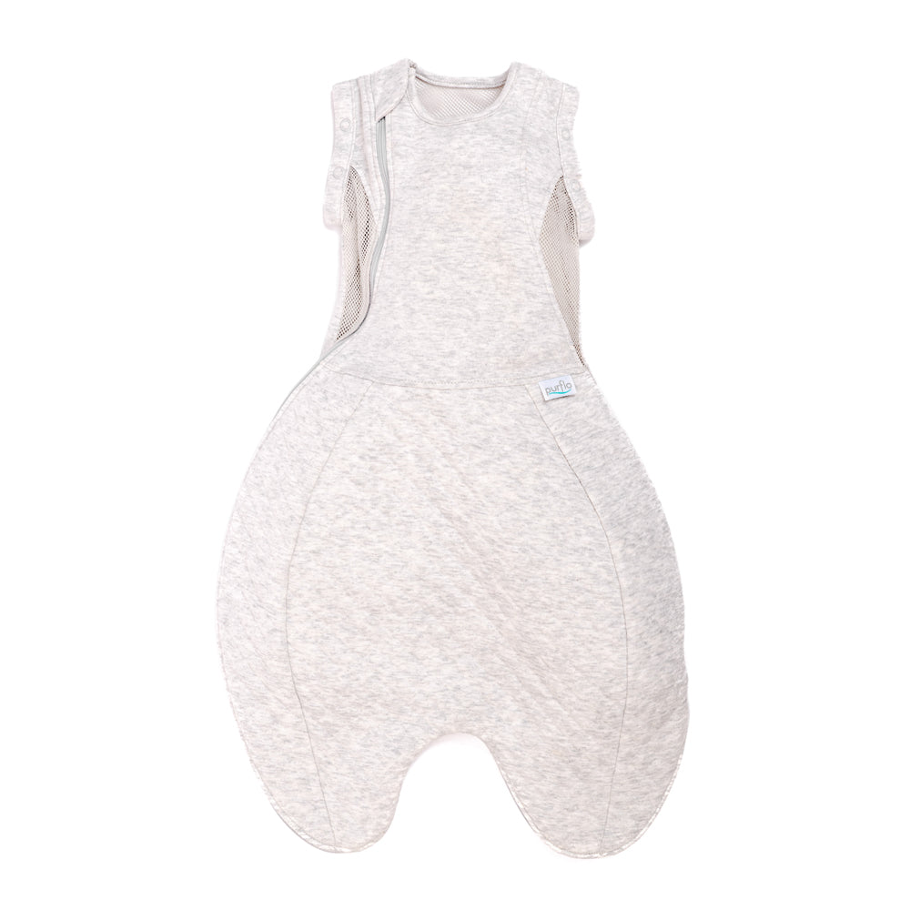 2.5 tog Swaddle to Sleep Bag - All Seasons - Minimal Grey