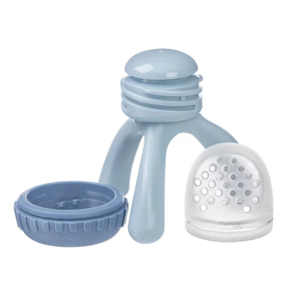 Silicone Fresh Food Feeder - Lullaby Blue