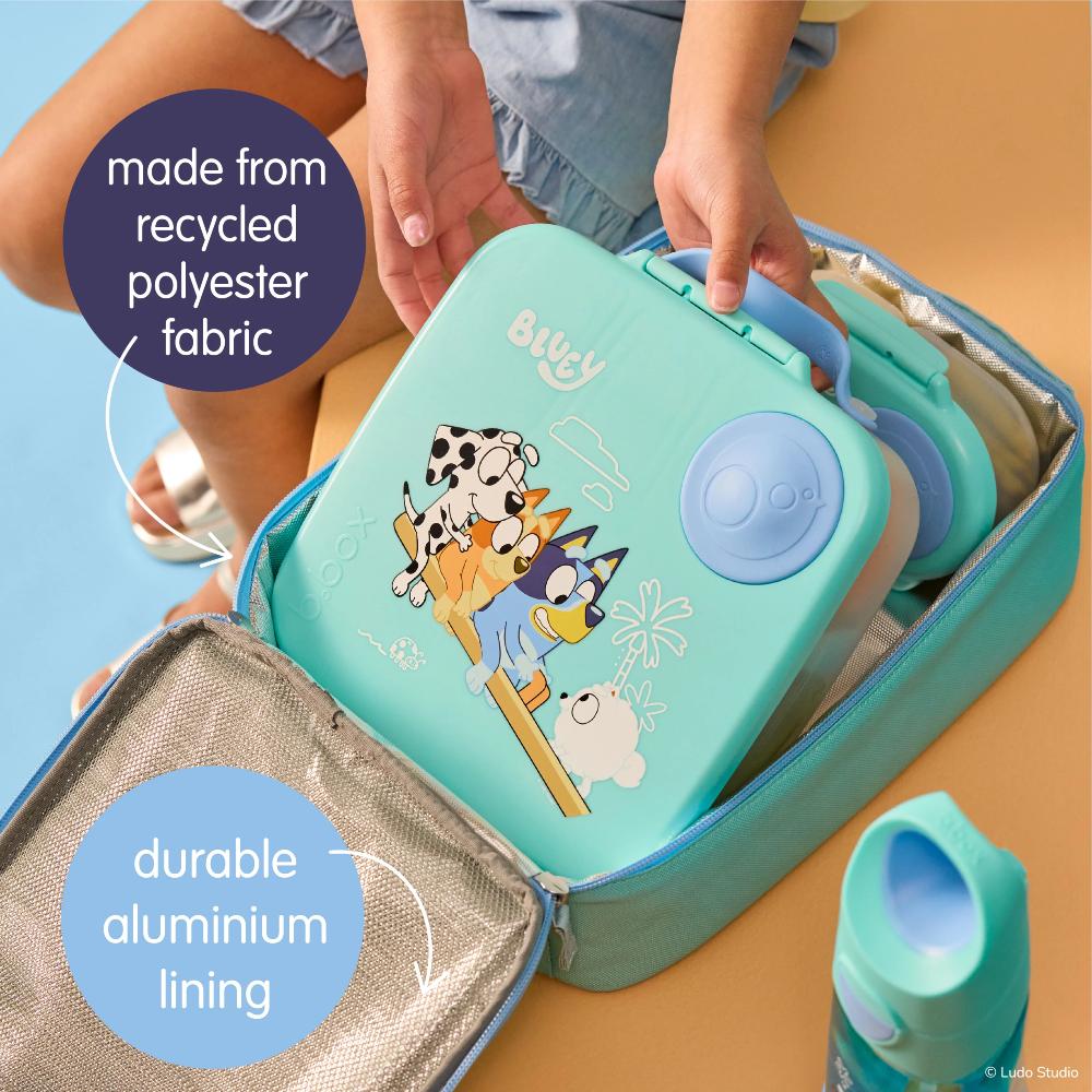 Flexi Insulated Lunch Bag - Bluey - Teal