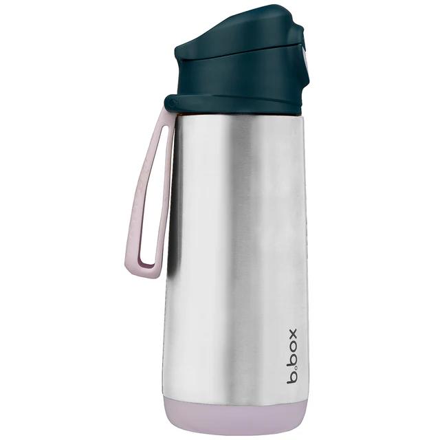 Insulated Sport Spout Bottle - Indigo Rose