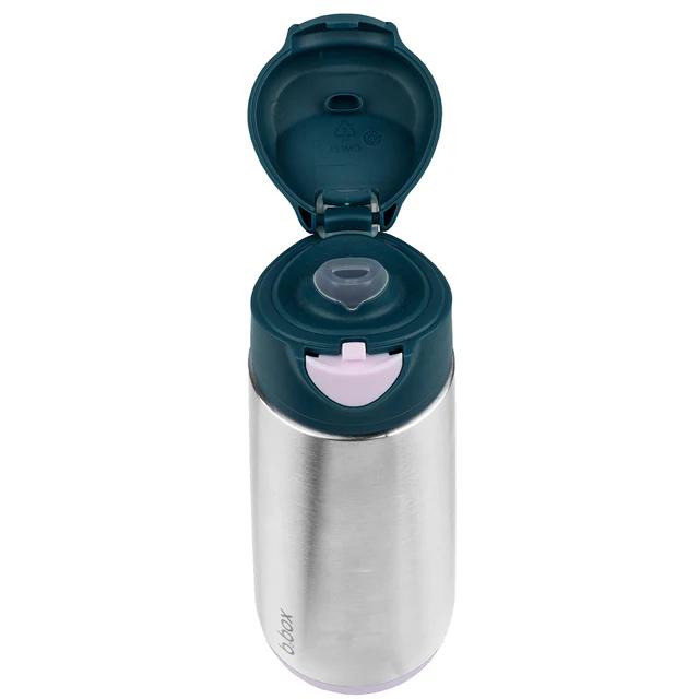 Insulated Sport Spout Bottle - Indigo Rose