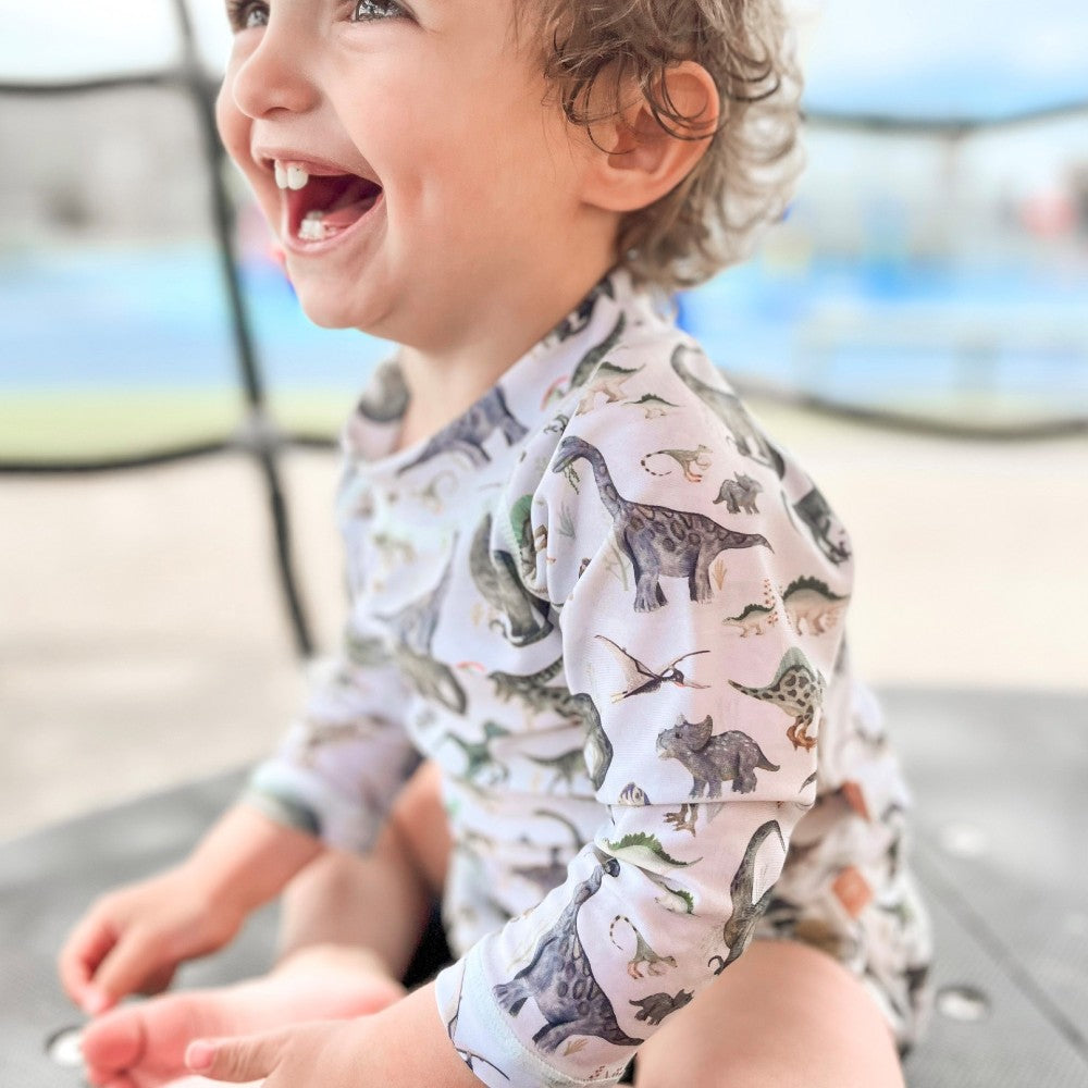 Swim Rash Vest - Dinosaurs