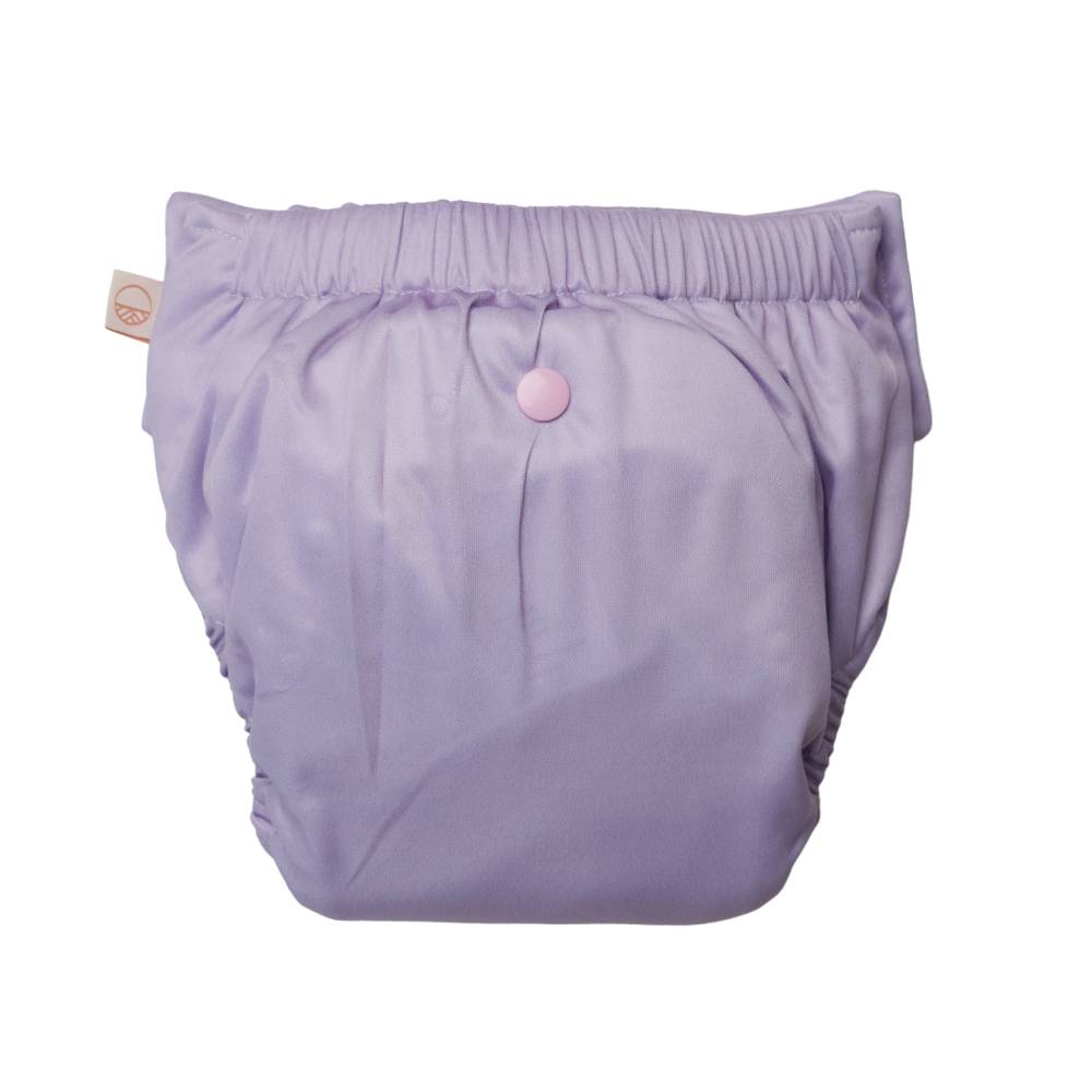 Straight Up Nappy Pants - Lilac