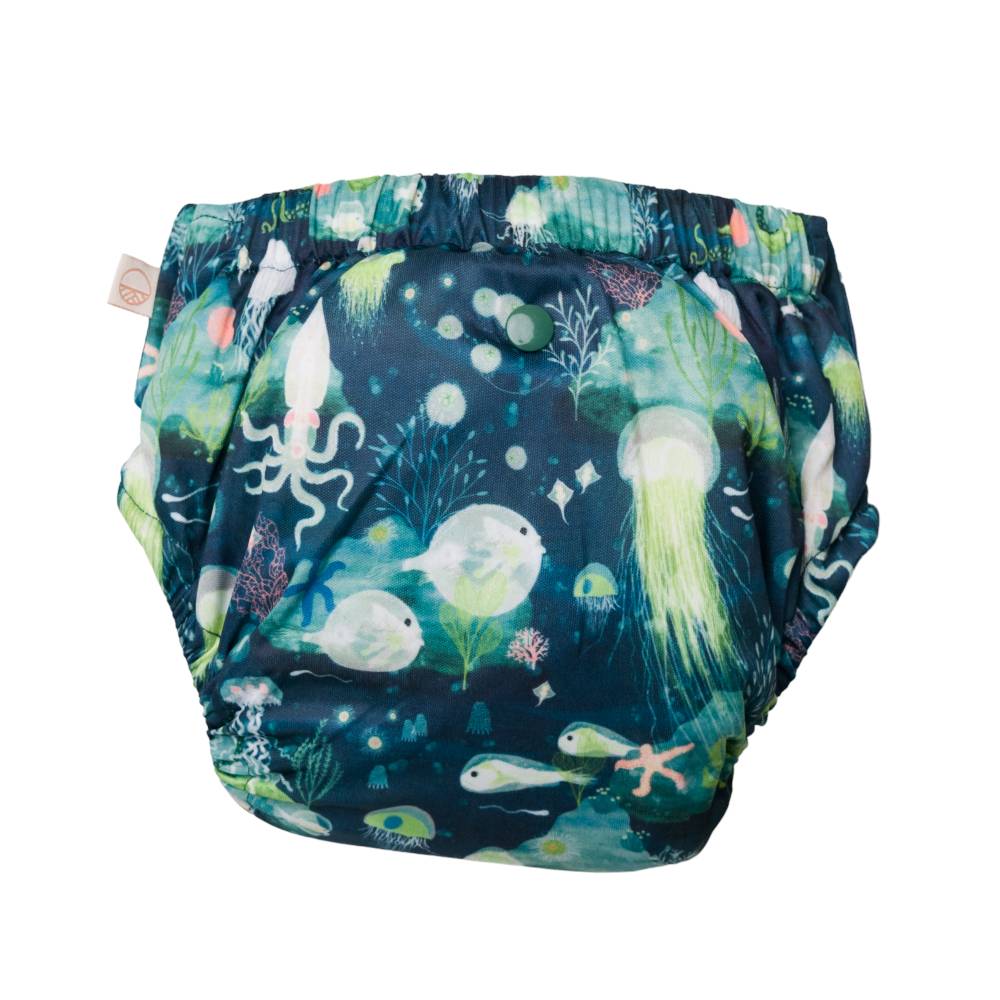 Straight Up Nappy Pants - Under the Sea