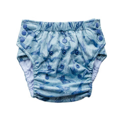 Straight Up Reusable Nappy Pants - Whales
