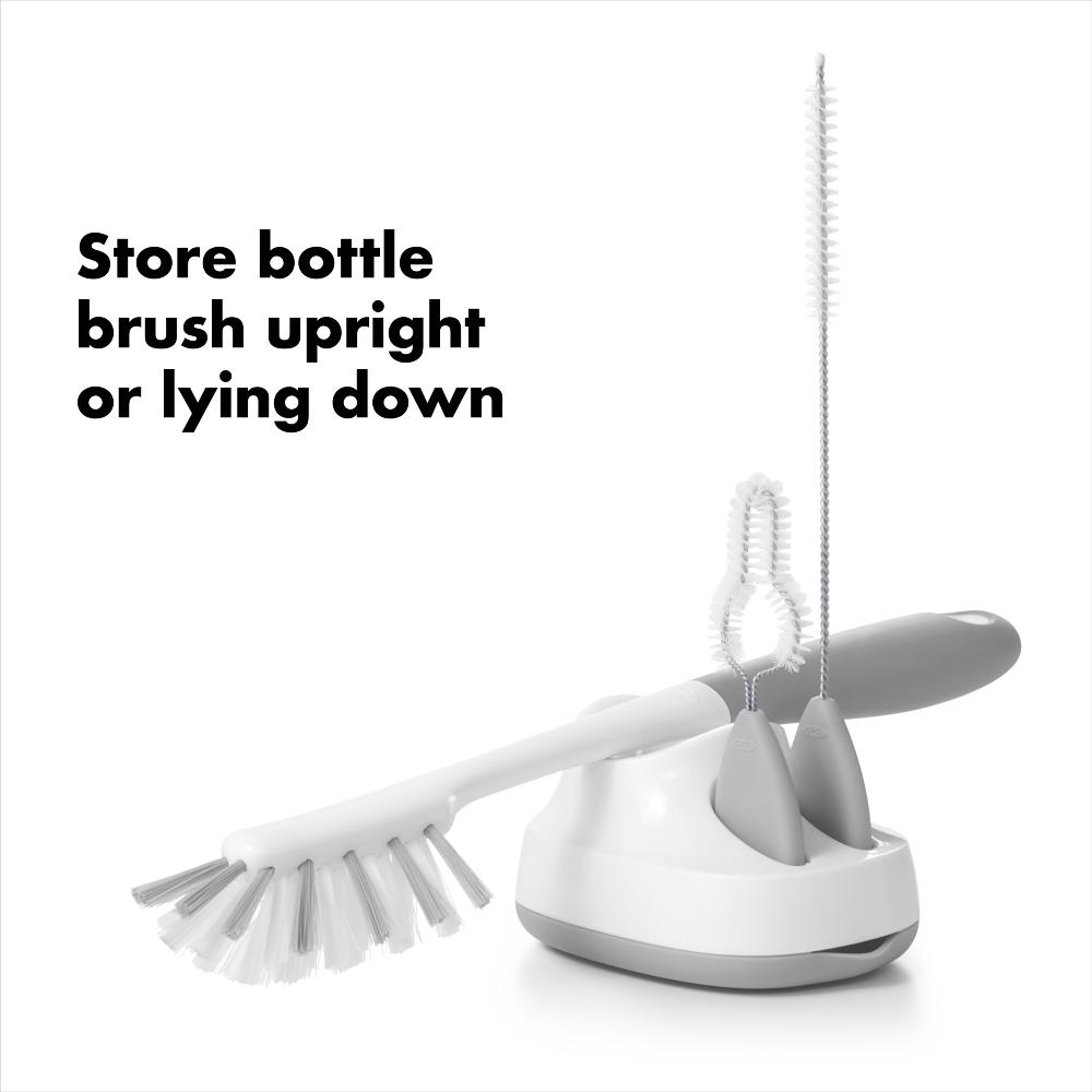 Water Bottle & Straw Cup Cleaning Set - Grey