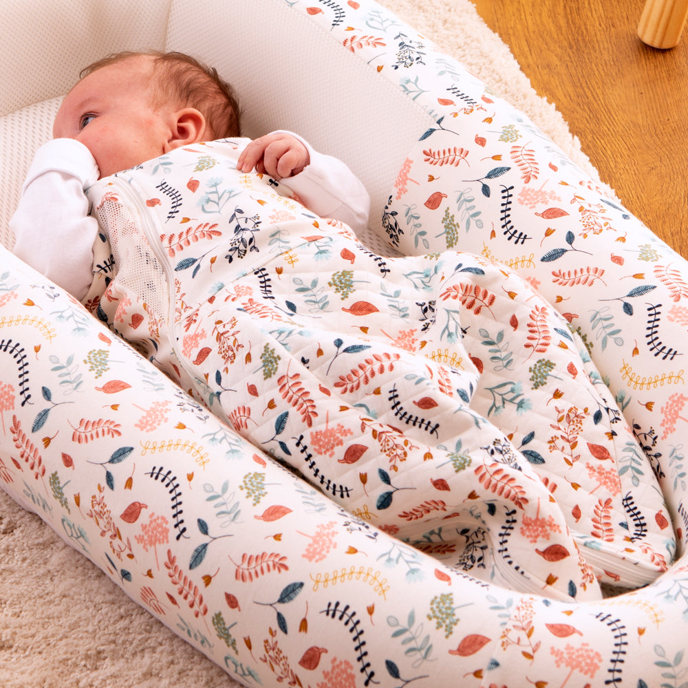 2.5 tog Swaddle to Sleep Bag - All Seasons - Botanical