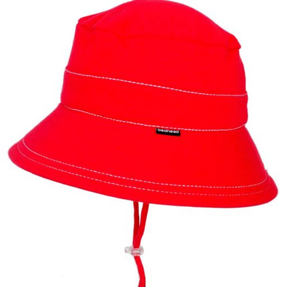 Toddler Bucket Sun Hat - Red