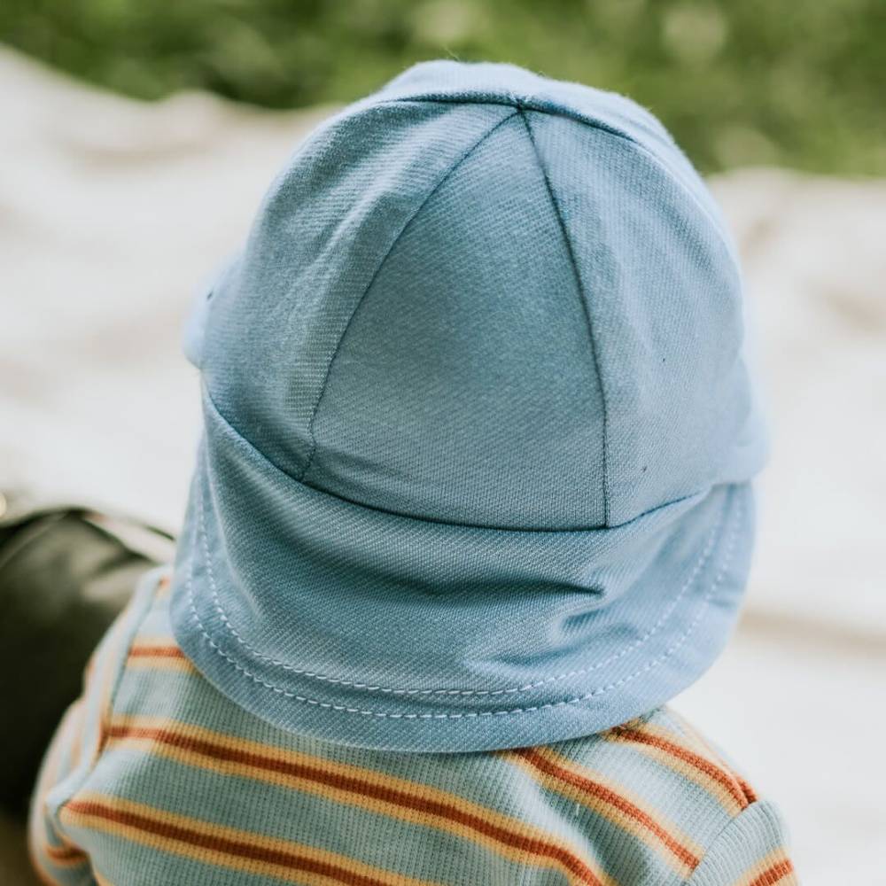 Legionnaire Flap Sun Hat - Chambray
