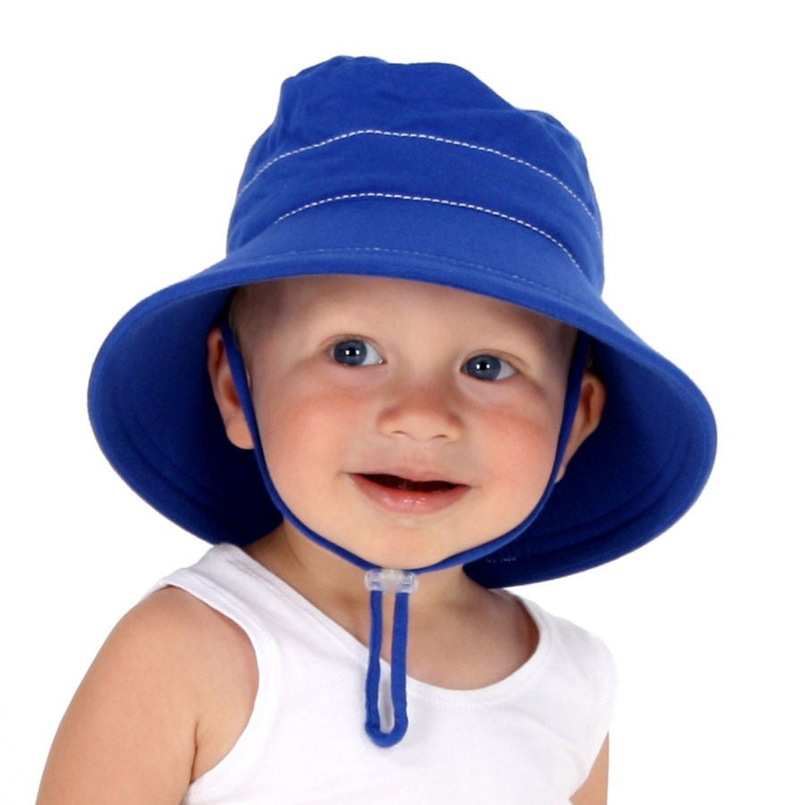 Classic Bucket Sun Hat - Bright Blue