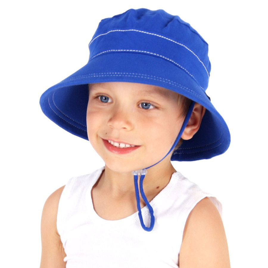 Classic Bucket Sun Hat - Bright Blue