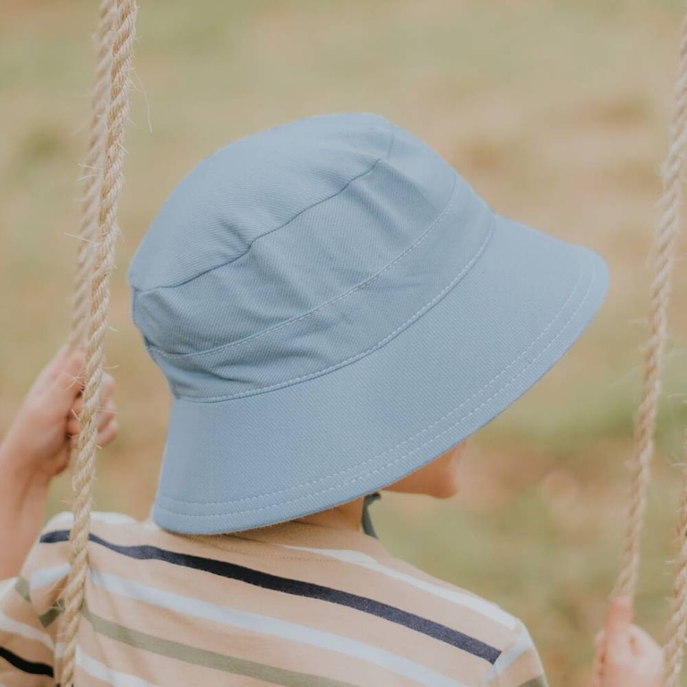 Classic Bucket Sun Hat - Chambray