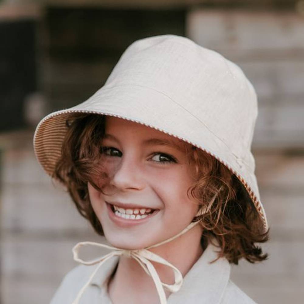 Explorer Classic Bucket Sun Hat - Frankie/Flax