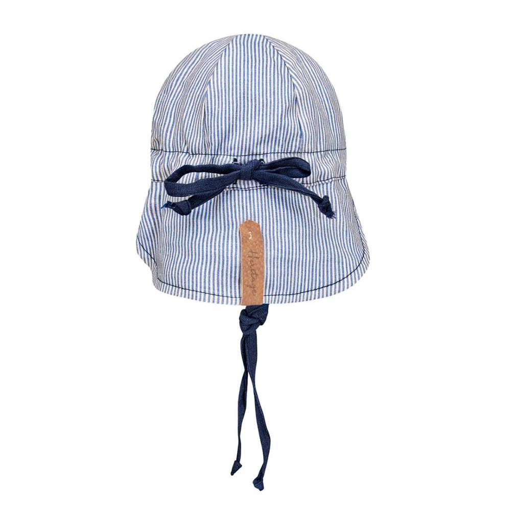 Lounger Legionnaire Reversible Flap Sun Hat - Charlie/Indigo