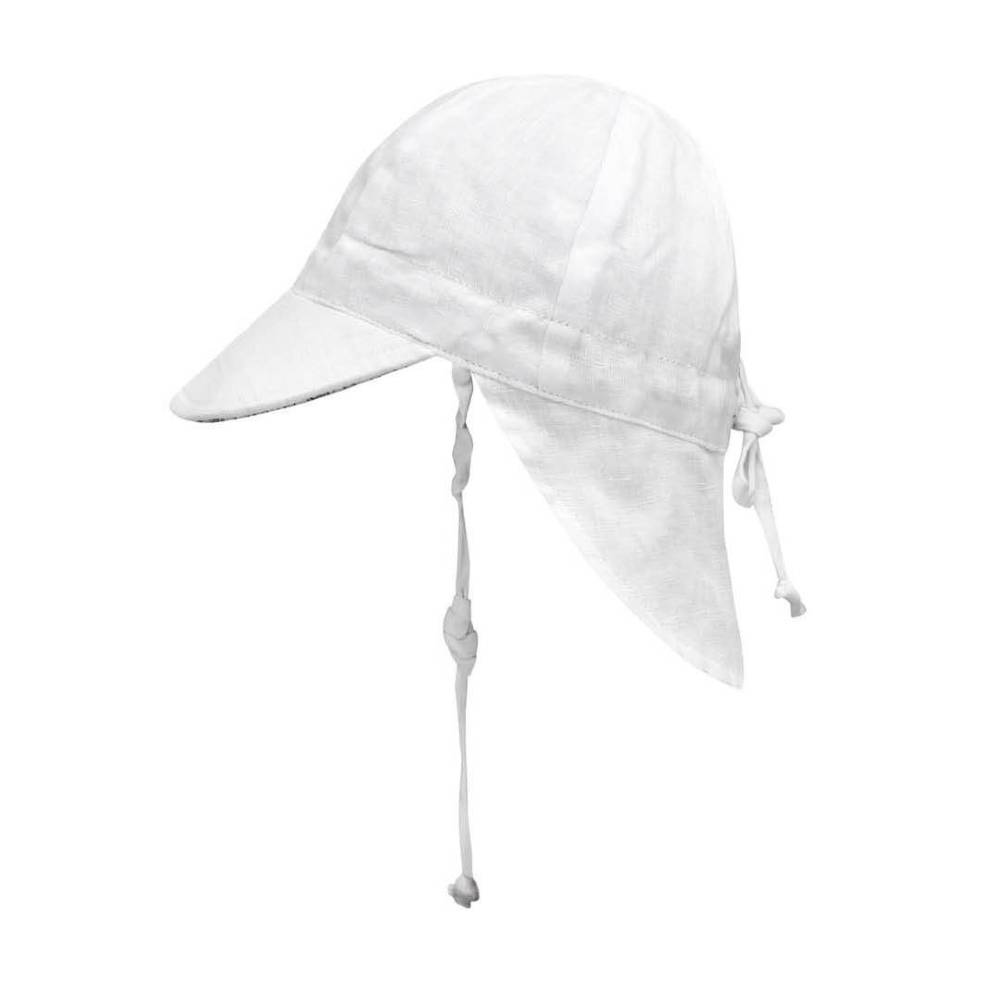 Lounger Legionnaire Reversible Flap Sun Hat - Finley/Blanc